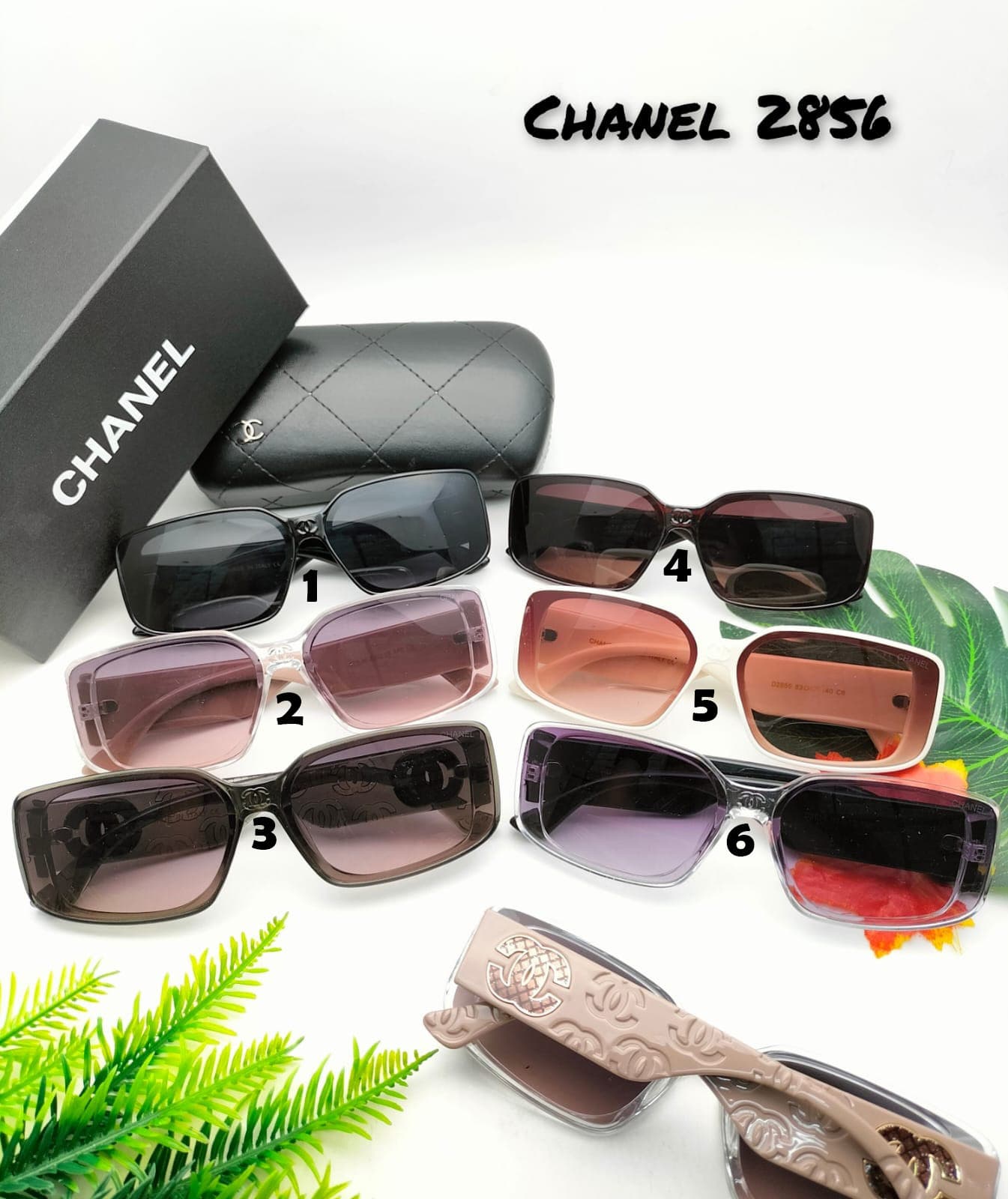 Kacamata Fashion Wanita Chanel 2856 Lensa Polarized