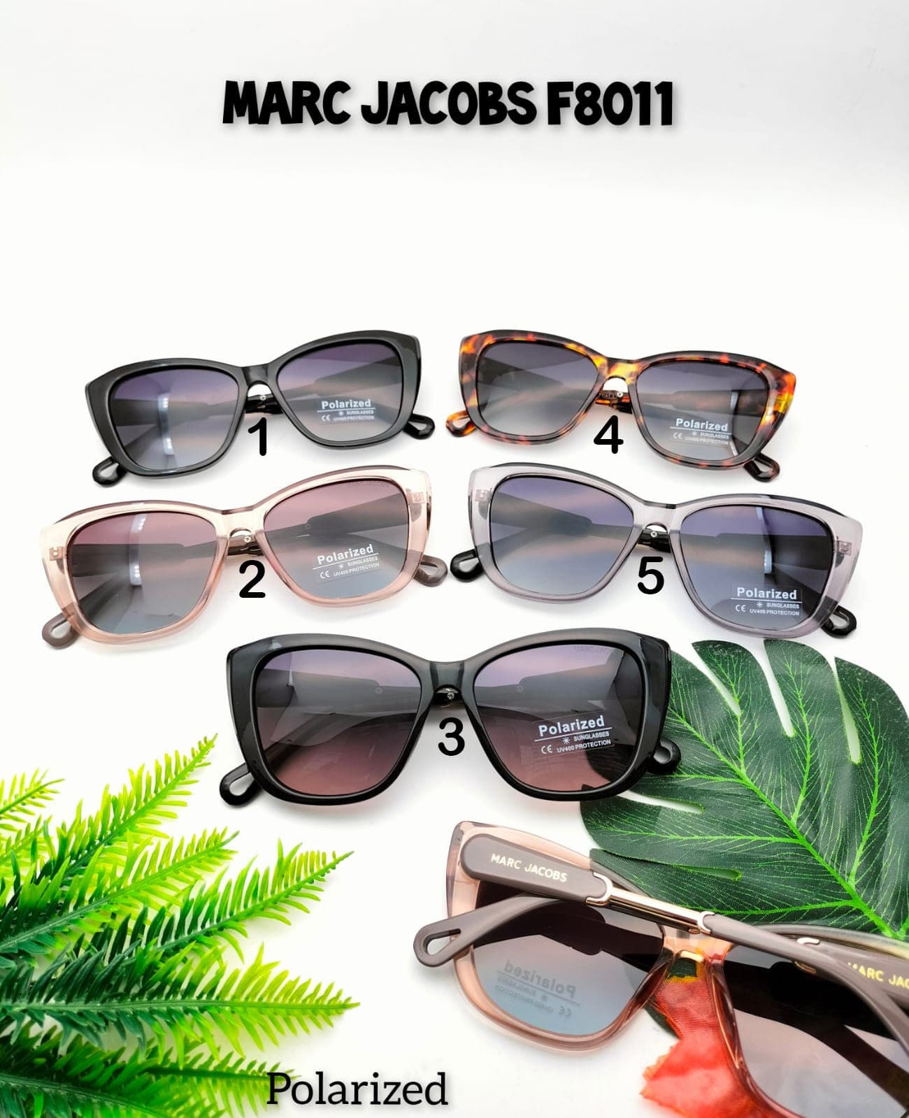 Kacamata Fashion Wanita Marc Jacobs F8011 Lensa Polarized