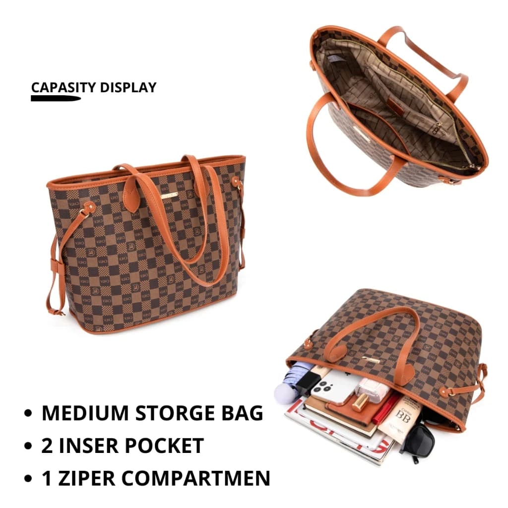 Gambar dari Tas Bahu Wanita Plexy Bag Tas Totebag Tas Selempang