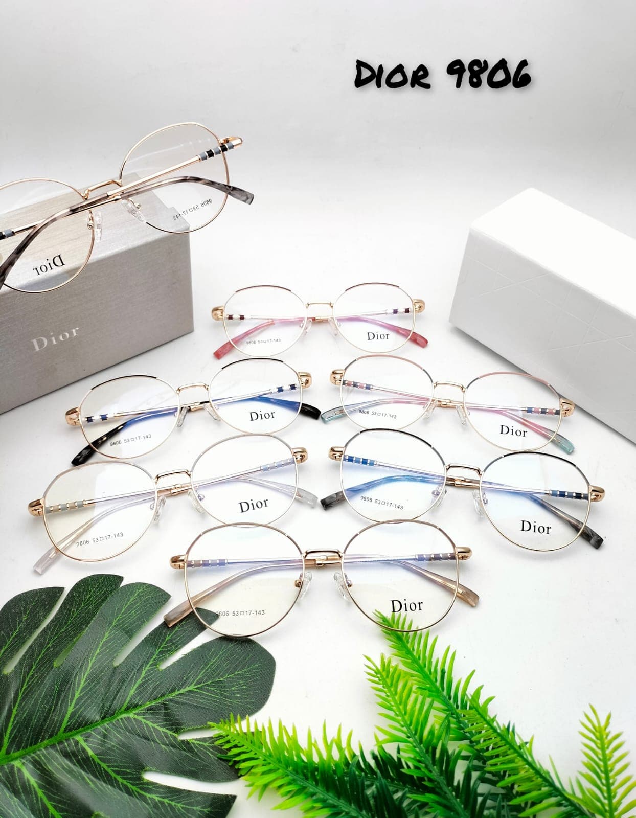 Frame Kacamata Dior 9806 Elegant For Ladies